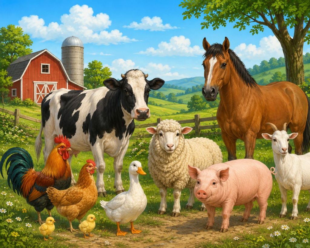 farm animals