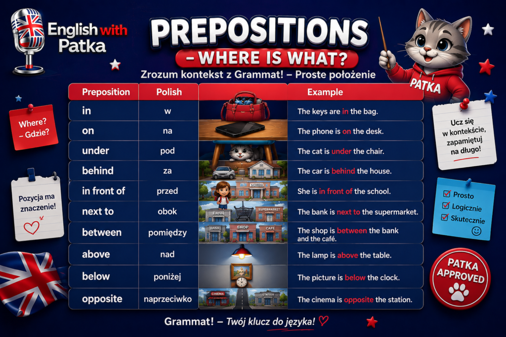 prepositions movement