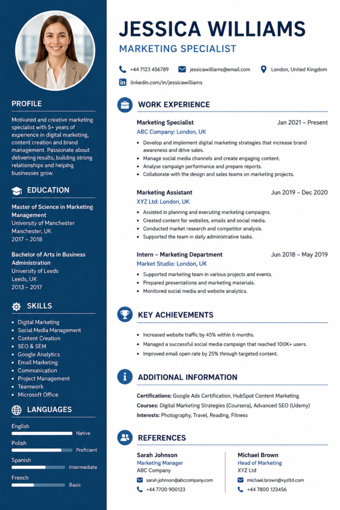 new cv